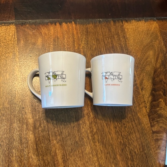 Starbucks 2 x 2006 coffee mugs. “Serena” and “House blend” - Picture 3 of 7